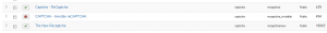 My Joomla captcha plugins configuration